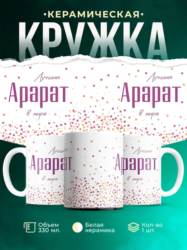Кружка Лучший в мире Арарат