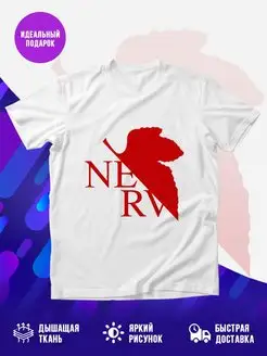 Футболка Евангелион NERV