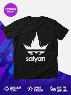 Футболка черная Saiyan