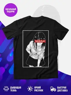 Футболка черная SENPAI