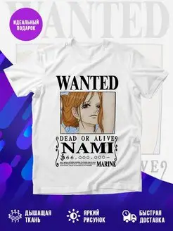 Футболка Нами в розыске One Piece