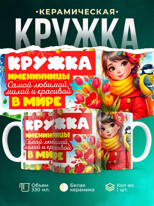 Кружка День рождения Кружка именинницы