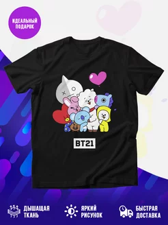 Футболка BT21 chibi