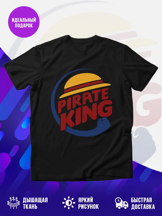 Футболка One Piece соломенная шляпа