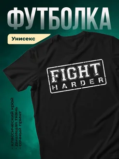Купить футболку чёрную с боевым принтом с доставкой по России