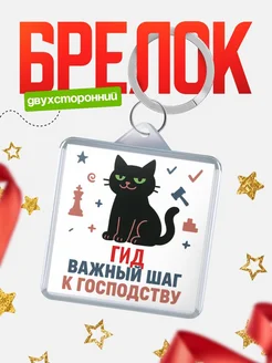 Купить брелок кот удачи Гид менеджер с доставкой по России