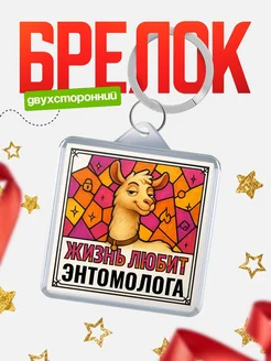 Купить брелок Энтомолога с доставкой по России — именной подарок кадровику