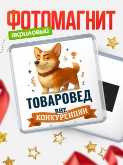 Купить магнит корги Товаровед с доставкой по России — оригинальный подарок кадровику