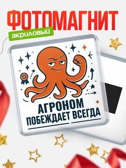 Купить магнит Агроном побеждает всегда с доставкой по России