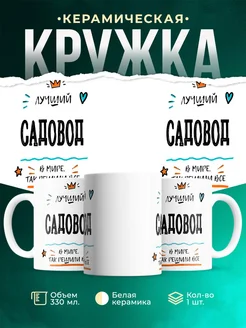 Купить кружку Садовод «Лучший Садовод в мире» с доставкой по России